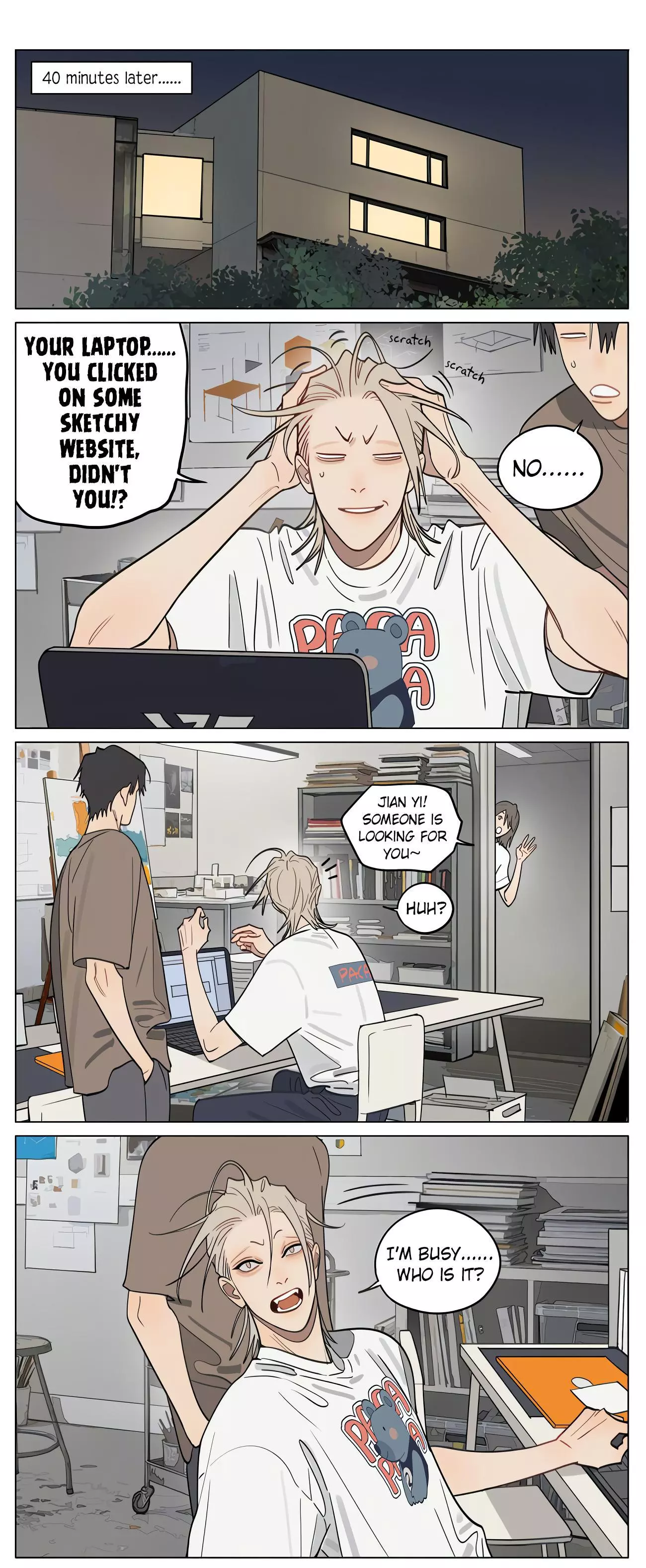 Manga page 3