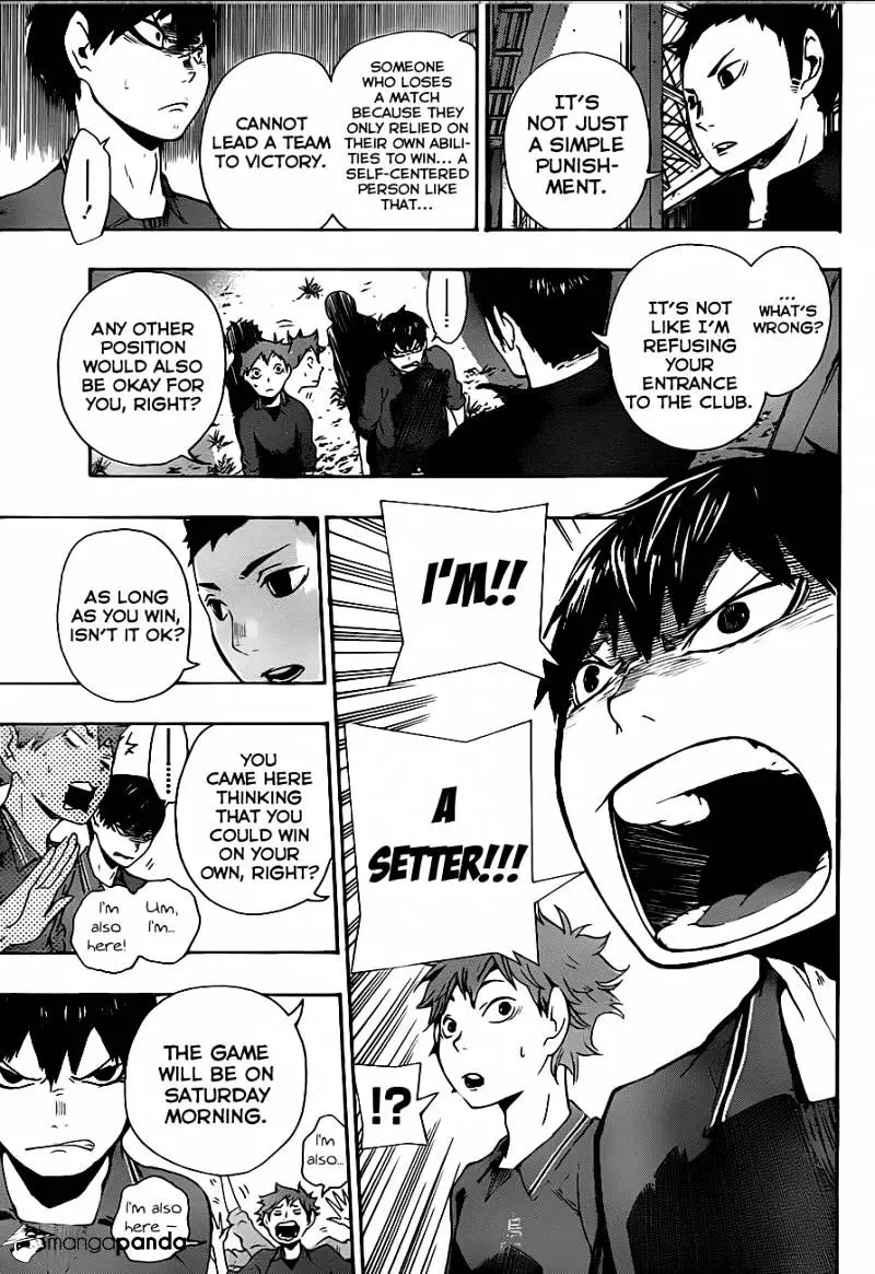 Haikyuu!! - Chapter 3 - Page 15